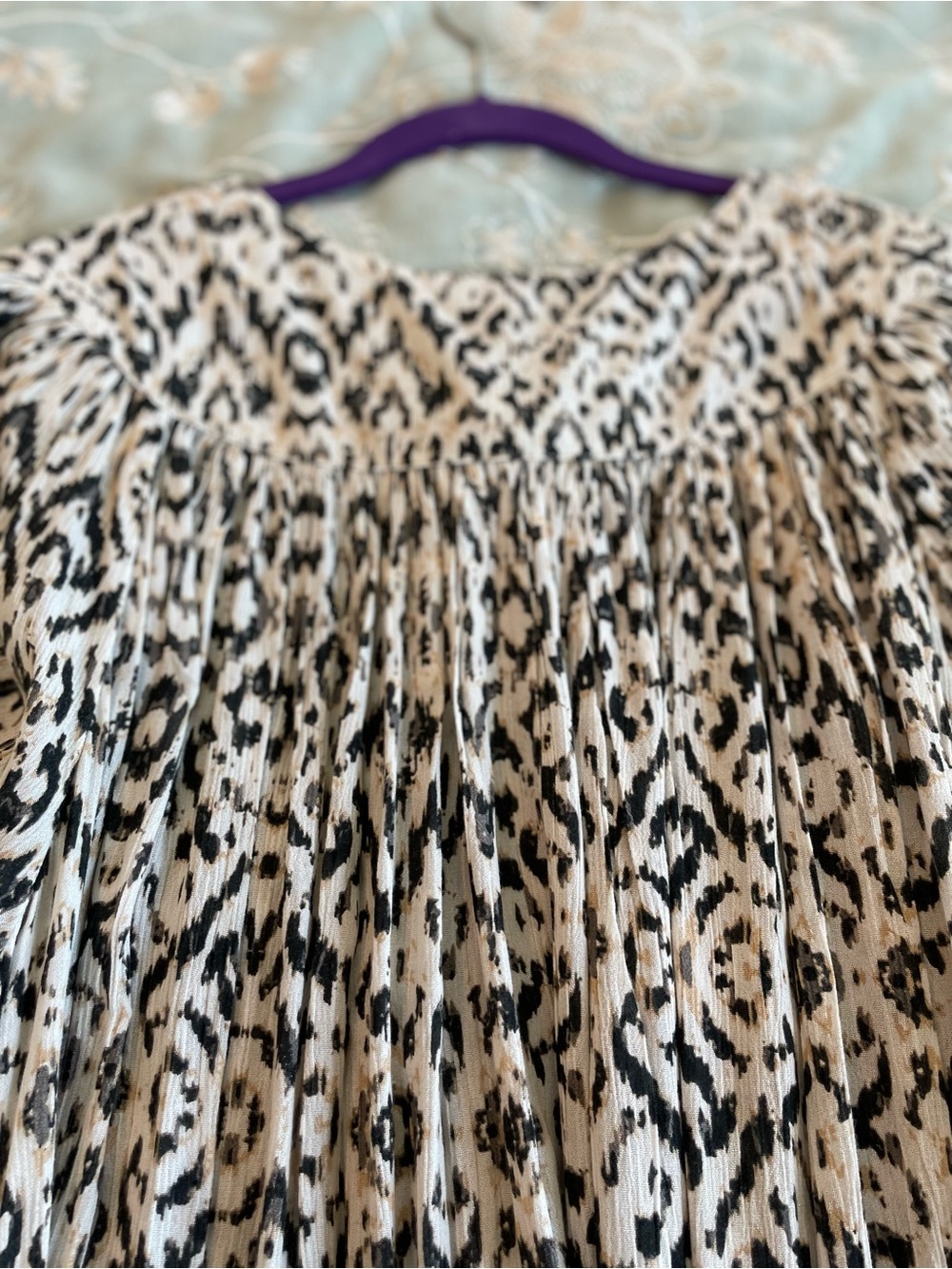 Ikat-Print Tassel Zippered Patio Dress in Black and Cream - Picture 9 of 11